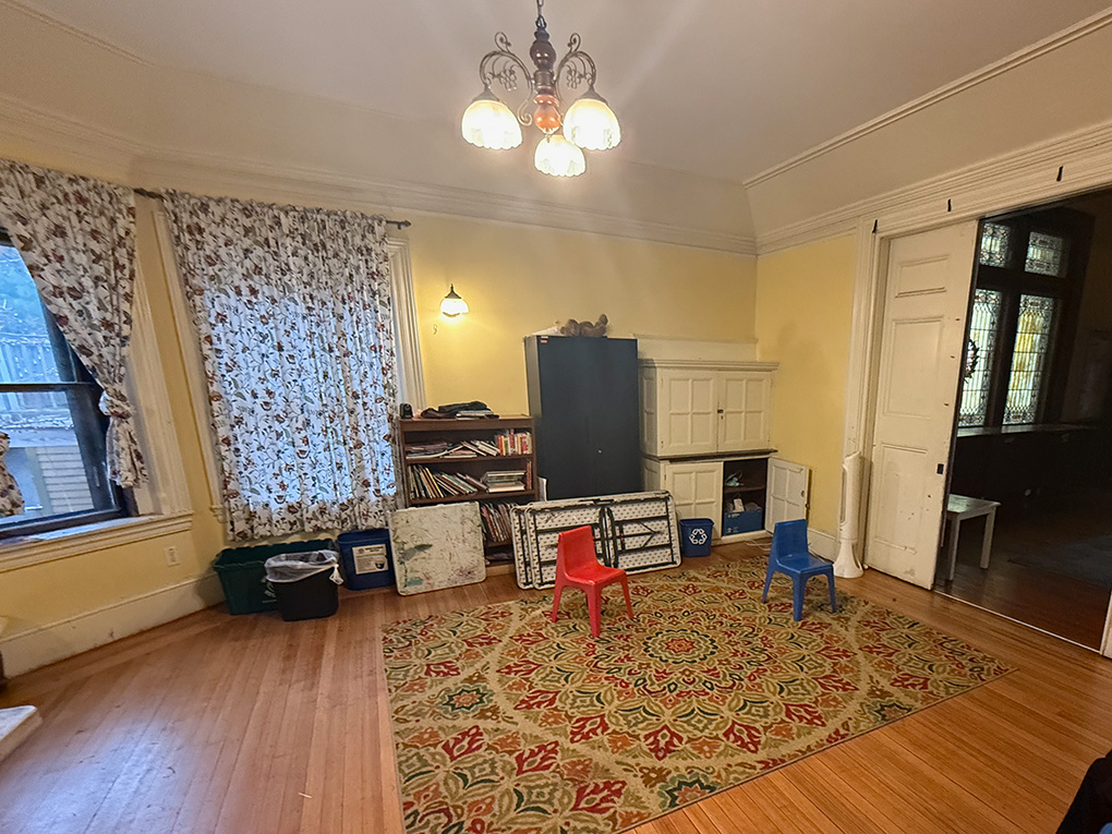 a view of the Morse Room in the Parish Hall